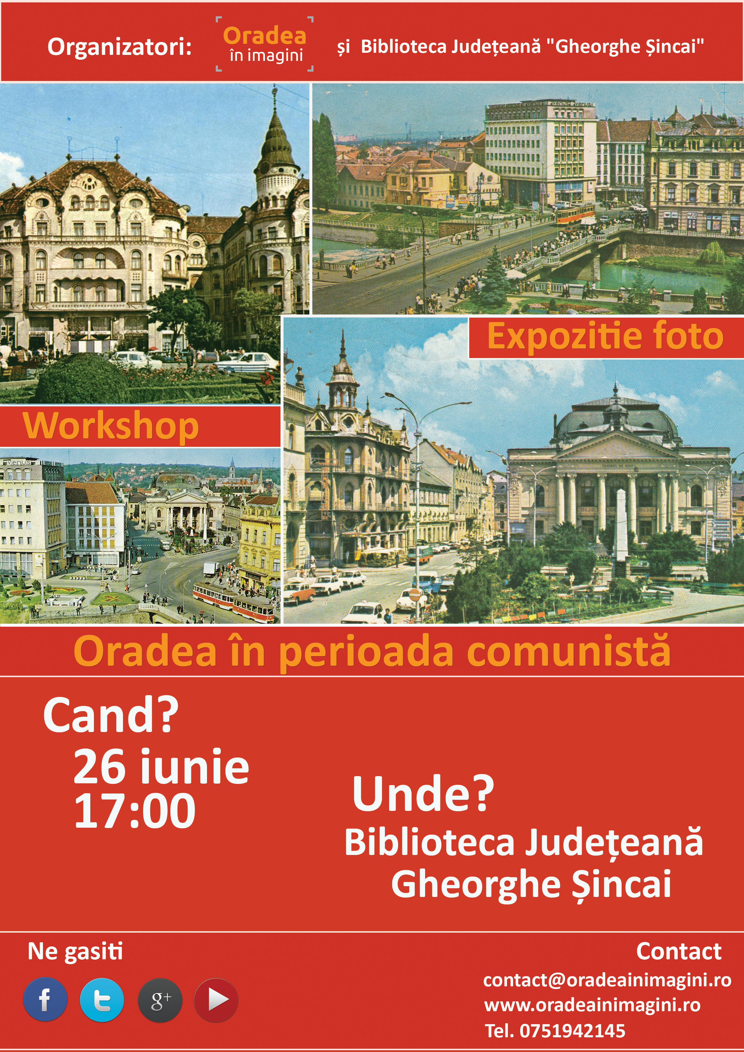 Workshop: Oradea in perioada comunista