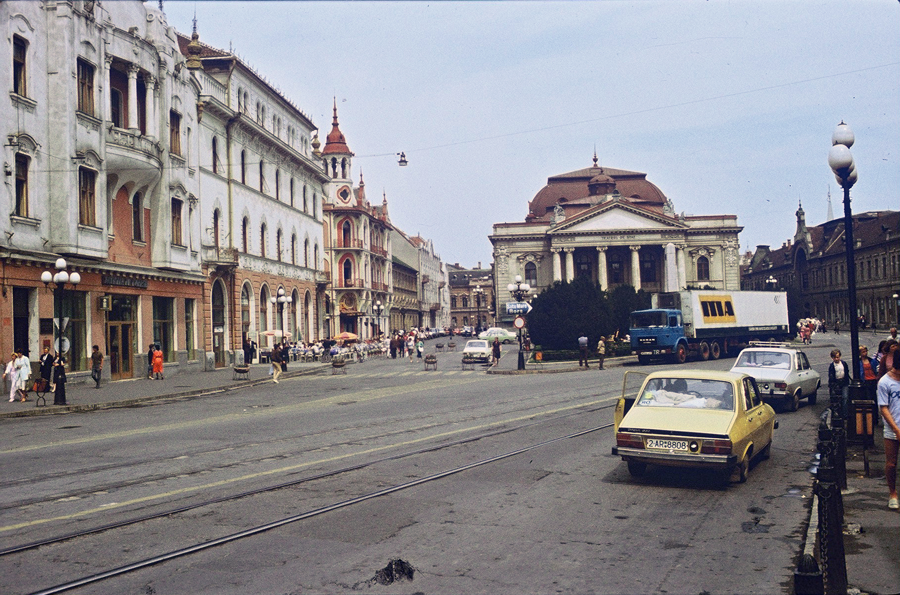 Piata Republicii in anul 1987
