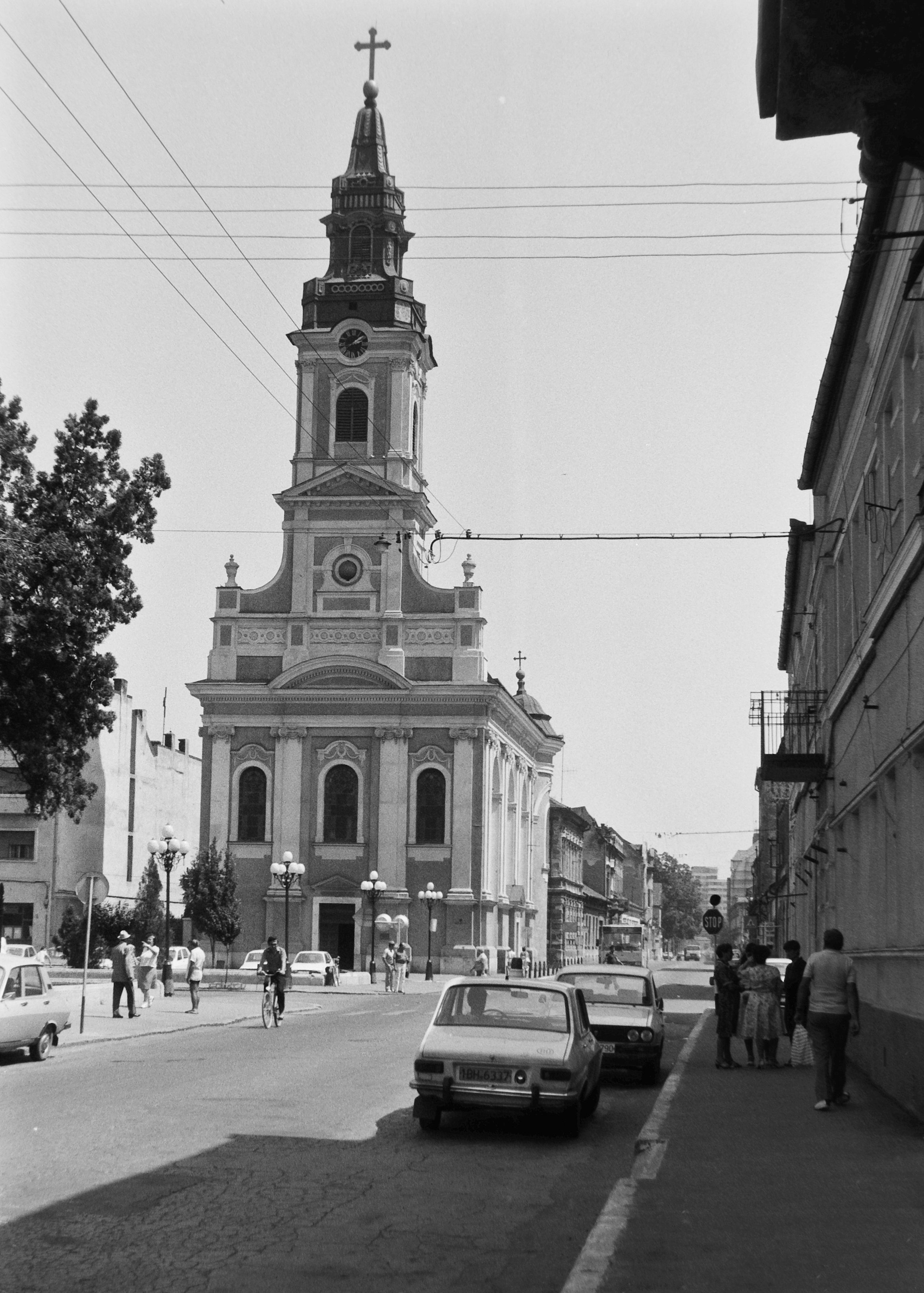 Biserica cu luna in anul 1980