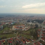 Cetatea Oradea – văzută de la înălțime