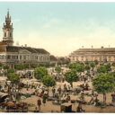 Piata Sf.Ladislau la inceputul anilor 1900