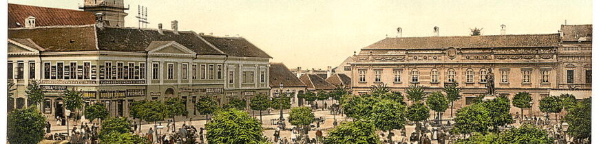Piata Sf.Ladislau la inceputul anilor 1900