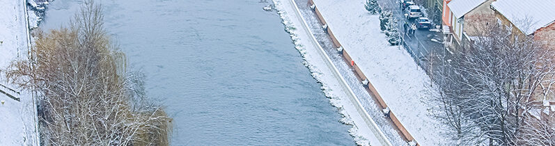 Crisul Repede privit din Turnul Primariei