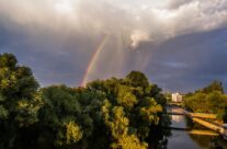 Curcubeu peste Crisul Repede