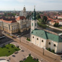 Primaria Oradea vazuta de sus