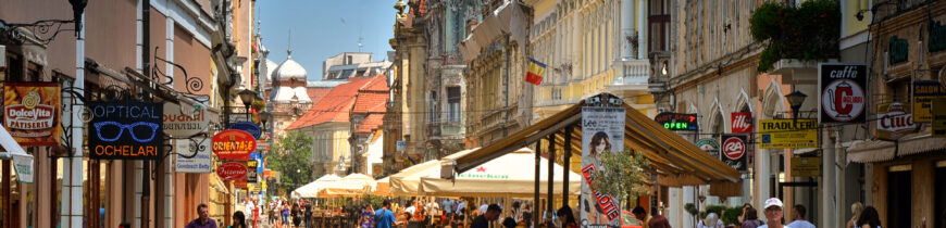 Strada Republicii intr-o zi de iunie