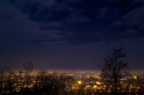 Oradea privită de pe deal