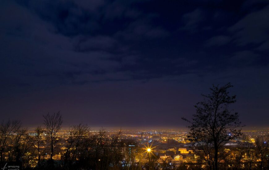 Oradea privită de pe deal