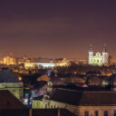 Oradea privita de sus seara