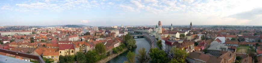 Panorama deasupra orasului
