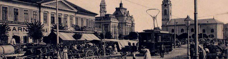 Piata Sf Laszlo, azi Piata Unirii 1918