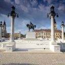 Piață Unirii. Statuia lui Mihai Viteazul