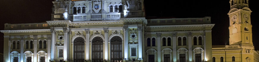 Primaria Oradea, seara