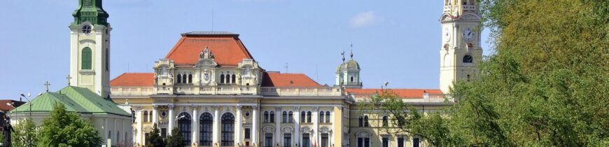 Primaria Oradea si Biserica Sf Ladislau