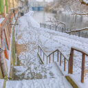 Promenada pe Crisul Repede, iarna