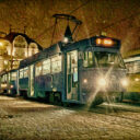 Tramvaiul orădean pictat