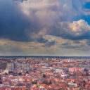 Vedere panoramică de pe Dealul Ciuperca