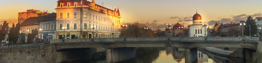 Apus deasupra Podului Ferdinand