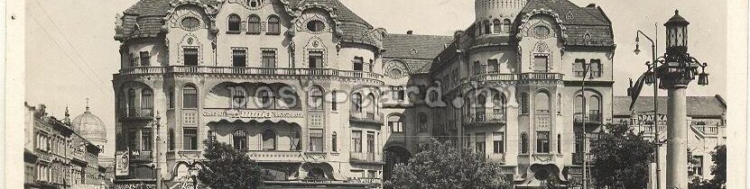 Palatul Vulturul Negru in perioada interbelica