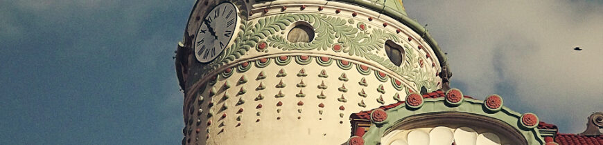 Palatul Vulturul Negru, detaliu secession